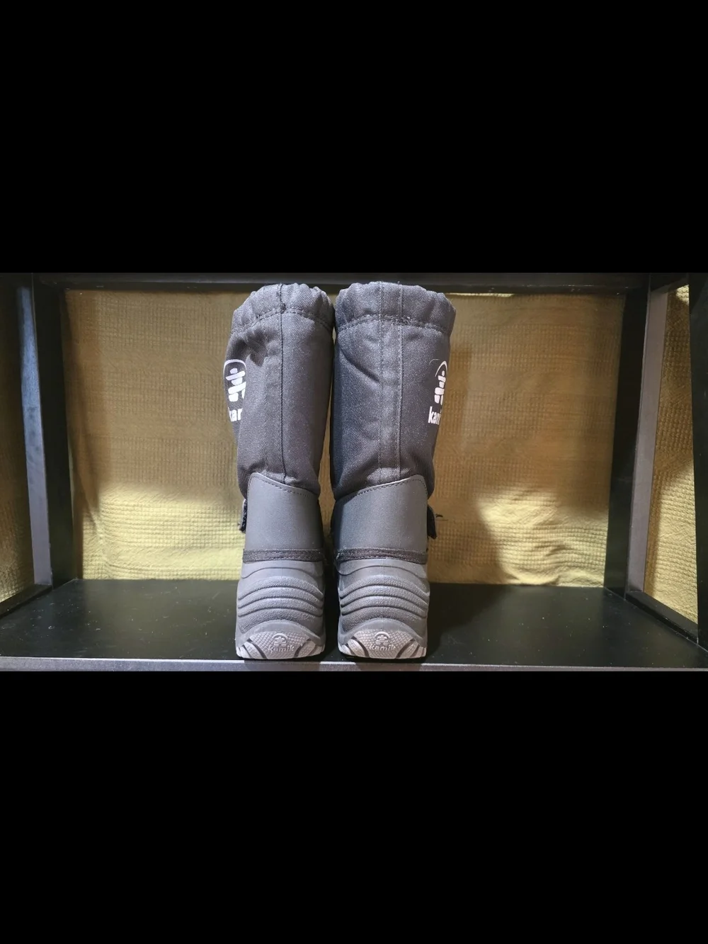 Kamik Kids Snow Boots in Dark Gray